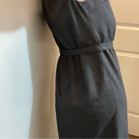 COPY - Brooks Brothers Wool dress sheath collared midi grey size 2 NWT - Picture 13 of 15